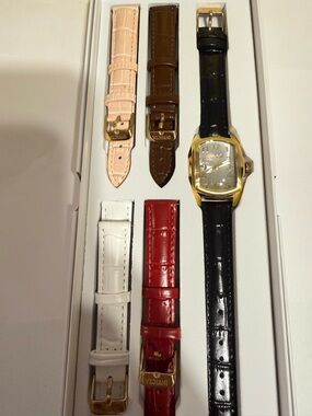 Invicta Lupah Women's Watch , Genuine Leather Interchangeable Bands- 29mm